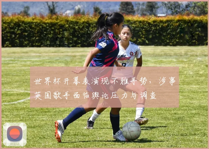 世界杯开幕表演现不雅手势，涉事英国歌手面临舆论压力与调查